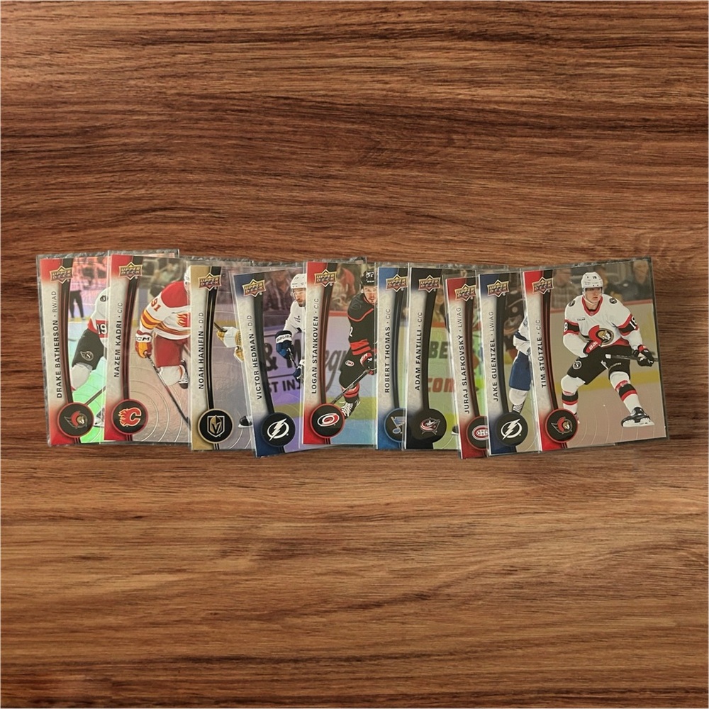 10 Tim Hortons Upper Deck Hockey Cards